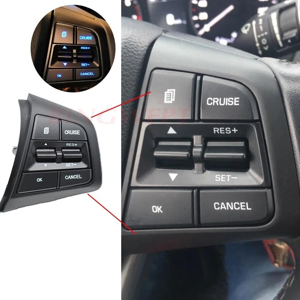 Lado Direito Para Hyundai Creta Ix25 1.6L/2.0L Botões De Controle De Cruzeiro Remoto Interruptor De Botão Do Volante