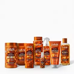 Kit Completo Óleo Mágico C/ Creme de Pentear 800g DaBelle Hair - 8 produtos