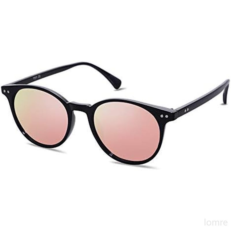 Óculos De Sol Polarizados Clássicos Redondos Pequenos SOJOS Para Mulheres E Homens Estilo Vintage Lente UV400 Maio SJ211