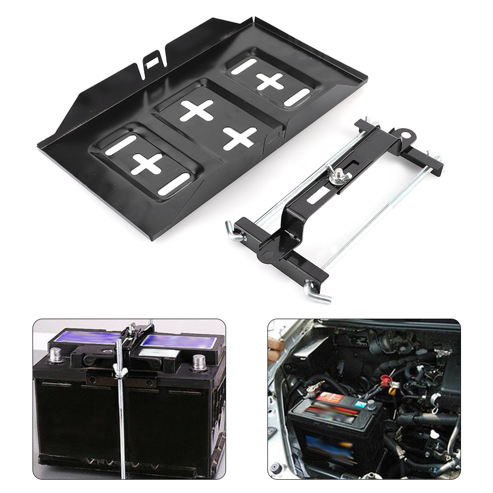 Fingerstyle-BR suporte de bateria bandeja montagem segure braçadeira suporte kit acessório do carro universal alta