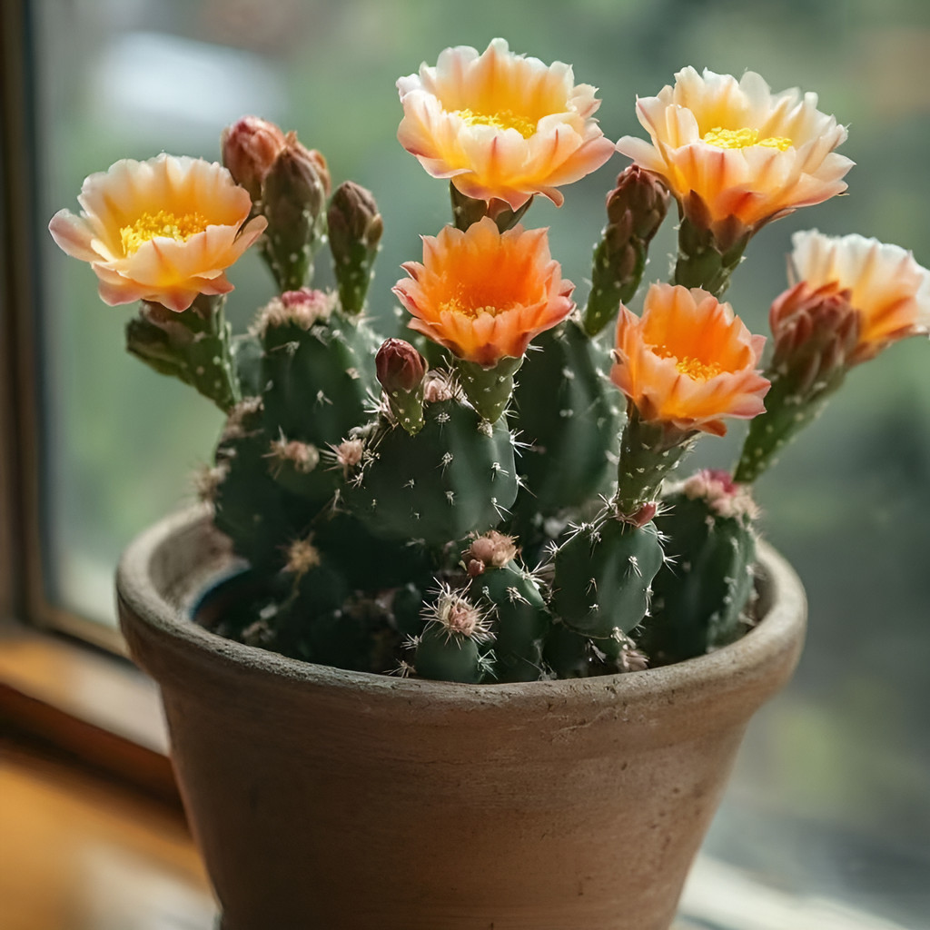 100 sementes Plantio de jardim Sementes De Cactos Florífero - Fácil Cultivo E Pouca Água