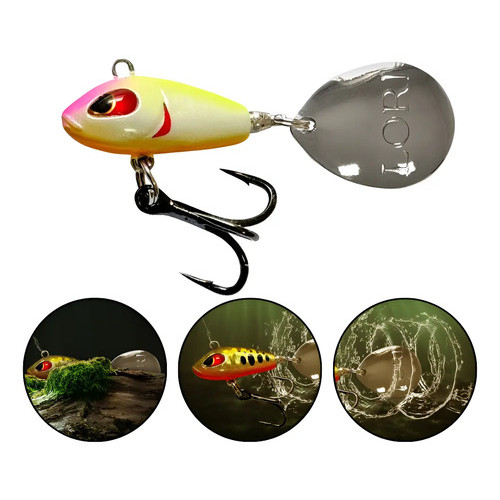 Isca Artificial De Pesca Lori Girino 12g Cor Soft Soft