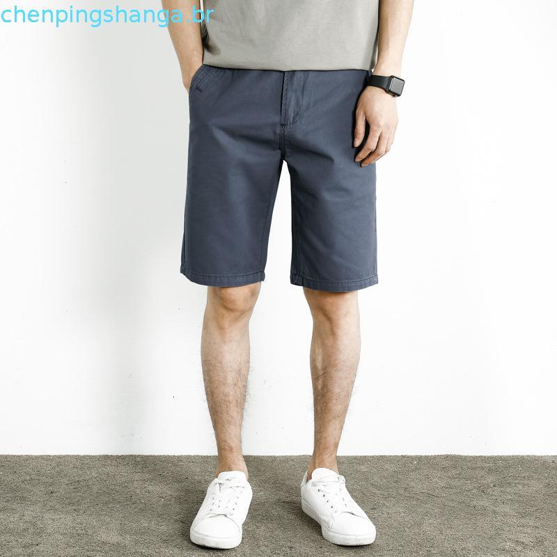 Kit 3 Bermudas Jeans Masculinas Elastano Lycra Conforto Extremo