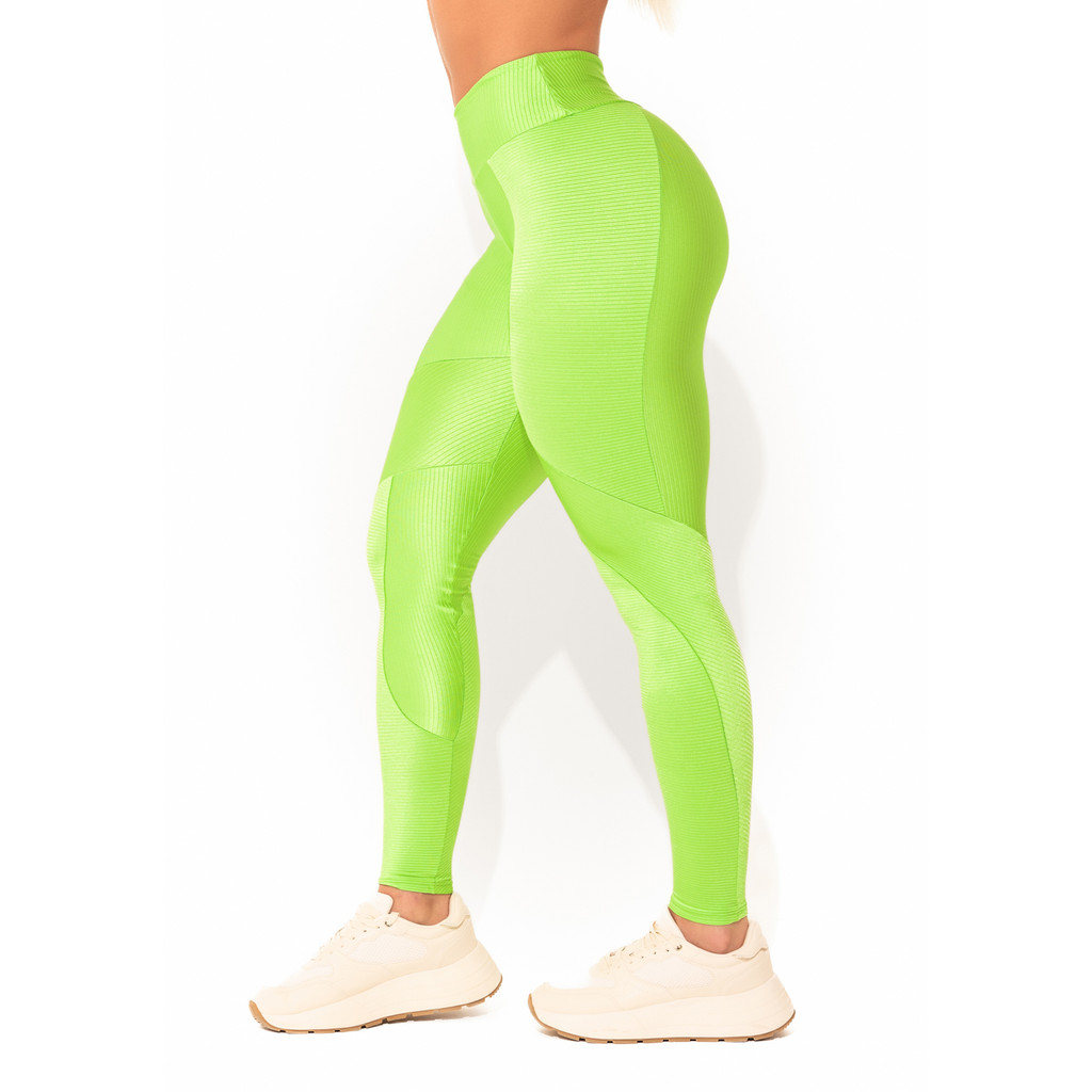 LEGGING FITNESS FEMININA CANELADA COM RECORTES ELEGANCE DLK