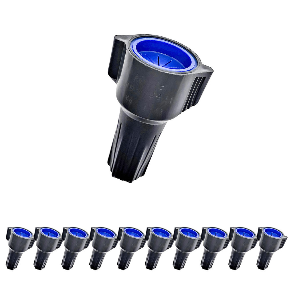 10x Conector Torção Gel Emenda Cabo Até 16mm Prova Dágua IP68 Impermeável