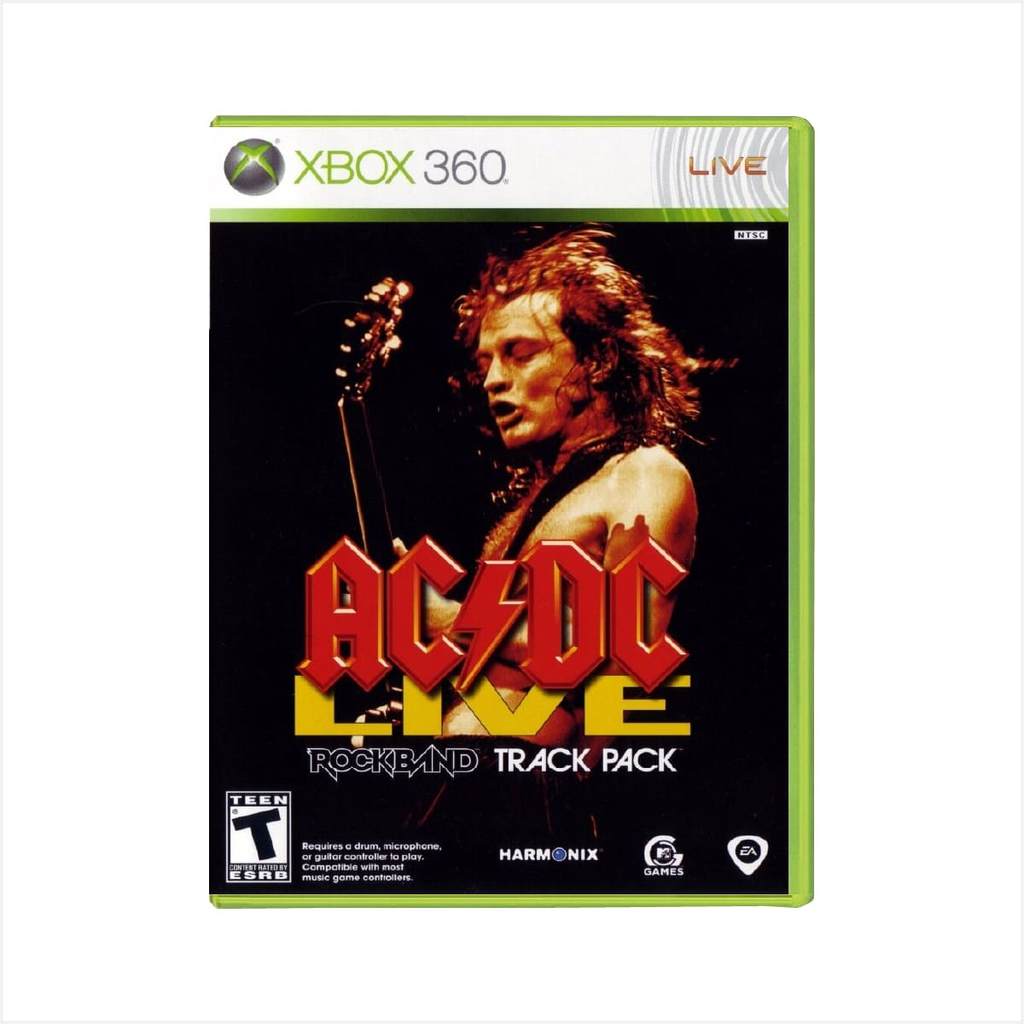Jogo Ac Dc Live - Xbox 360 - Usado - Original