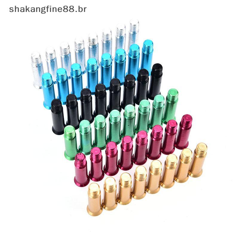SHBR 8x/Conjunto De Parafusos De Eixos De Patins Em Linha De Liga De Alumínio Para Sapatos De skate .