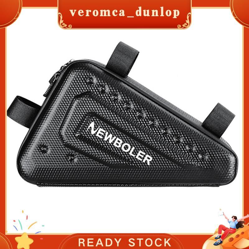 Bolsa Triangular Para Bicicleta À Prova D'água 2L Quadro De Ciclismo De Montanha E Estrada Com De Ferramentas Tubo Front