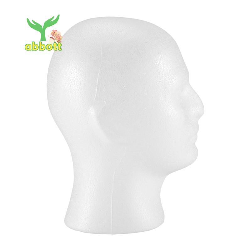 [Quick A] 1X Masculino Feminino Espuma Manequim Cabeça Suporte Modelo Peruca Chapéu Display , # 2