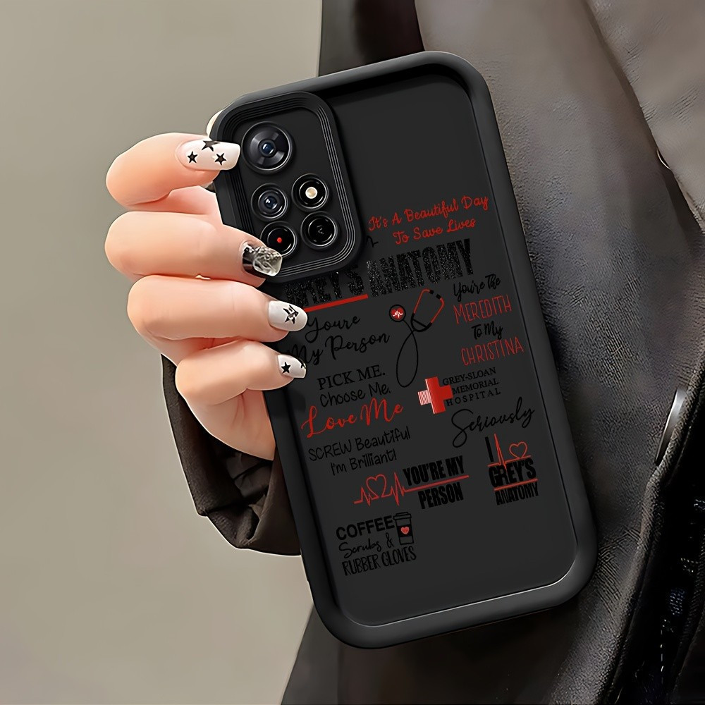 Capa de celular - Capa de celular - Capa criativa para Samsung Galaxy, com tema médico, de enfermagem e eletrocardiogram