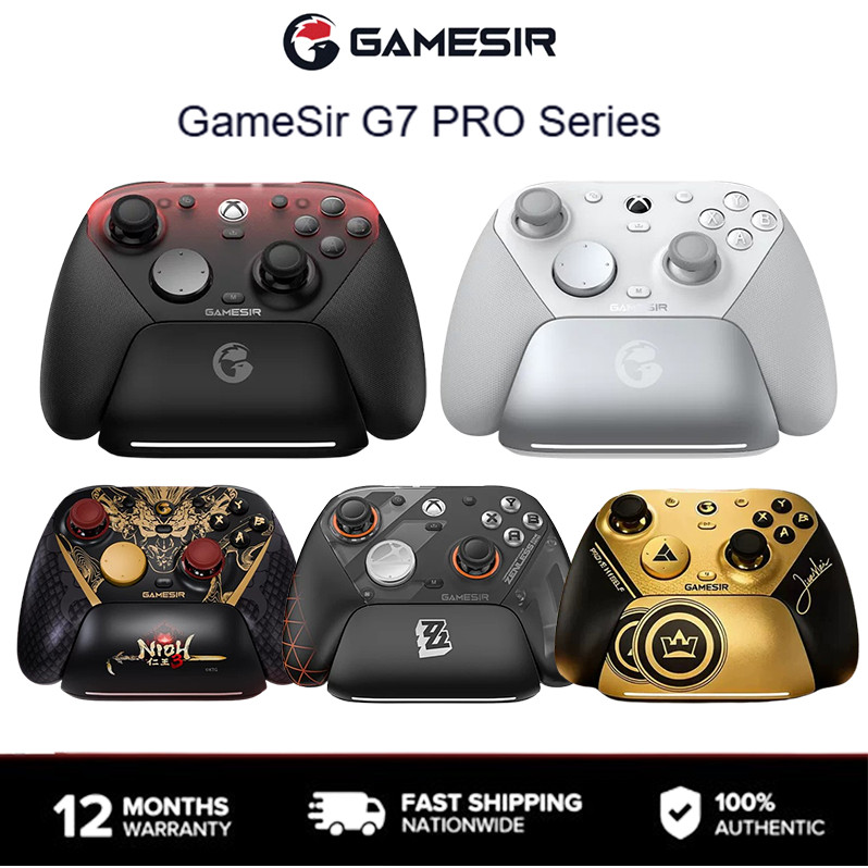 Controlador De Jogo Tri-Modo Sem Fio Bluetooth GameSir G7 Pro Para Xbox/Steam/PC/Android