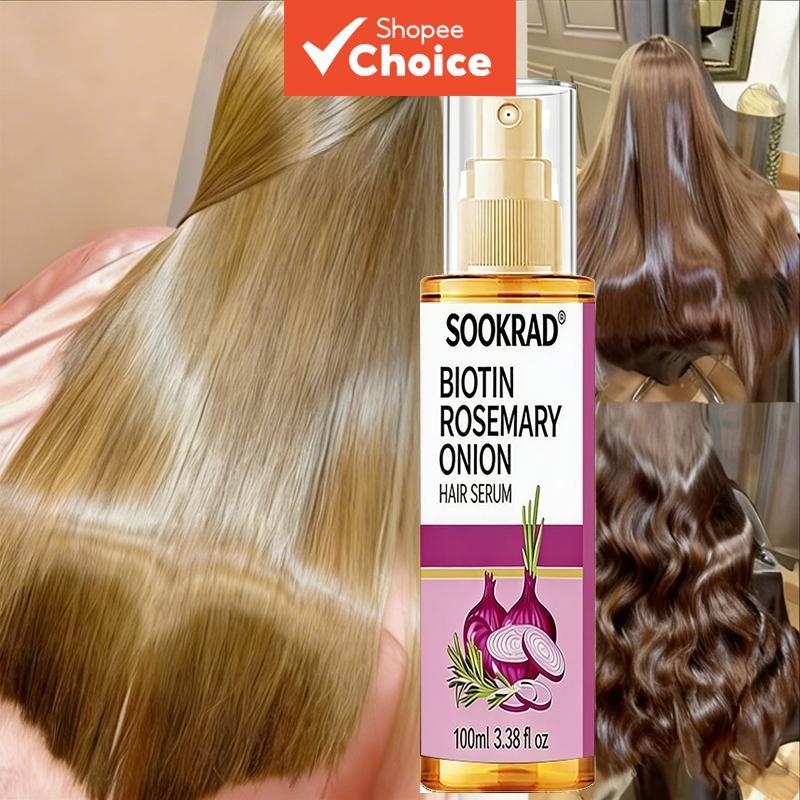 Fresh Scent Biotina Alecrim Soro De Crescimento Capilar Para Cuidados Com Os Cabelos