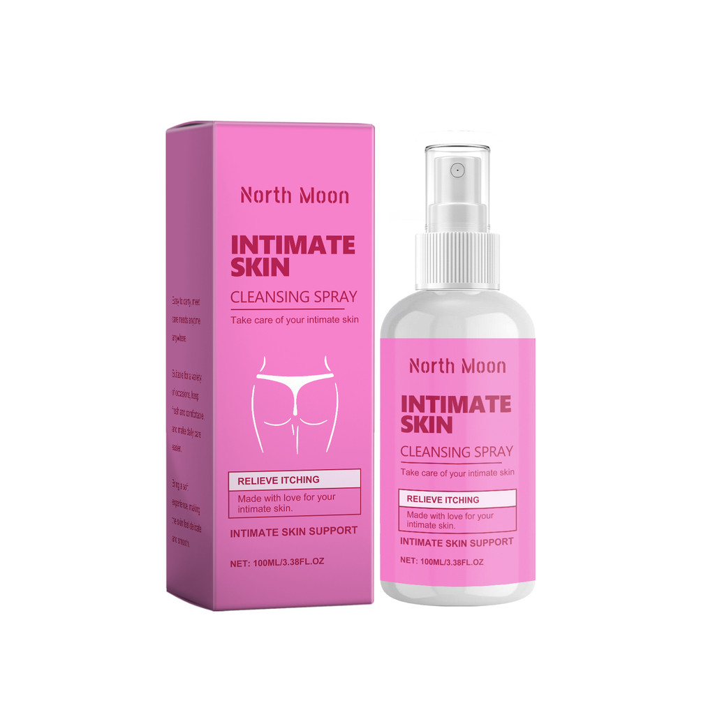North Moon Ladies Body Cleansing Mist Limpeza suave Cuidados com a pele do corpo Refrescante diário confortável