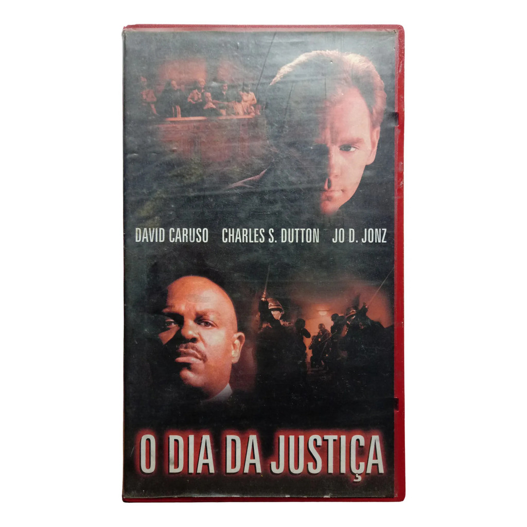 Vhs O Dia Da Justiça - David Caruso - Charles S. Dutton