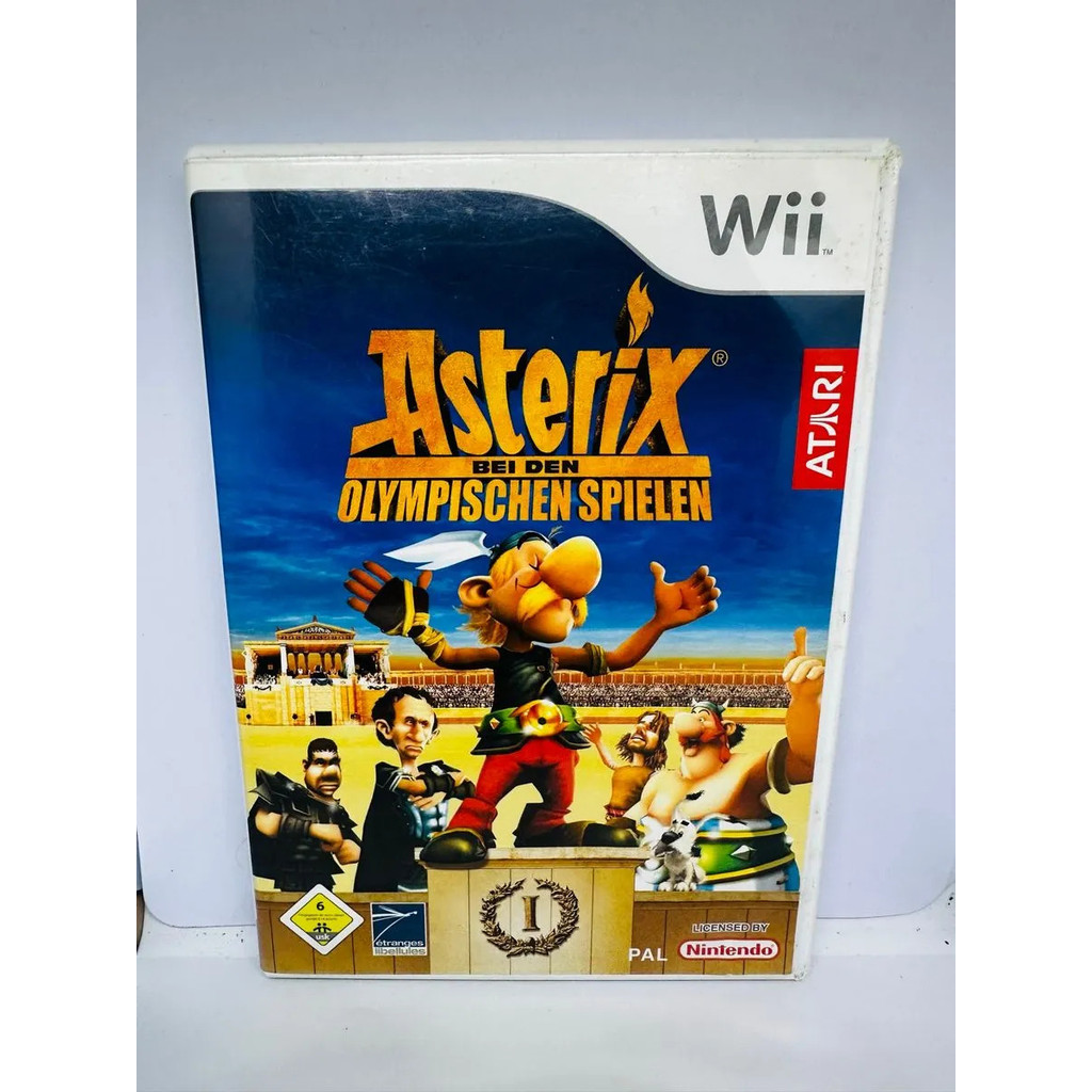 Jogo Original Nintendo Wii - Asterix At The Olympic Games