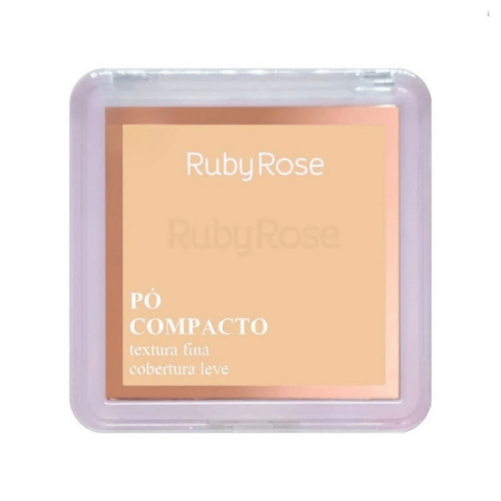 Ruby Rose - Pó Compacto PC10 Textura Fina Cobertura Leve - 7,5g