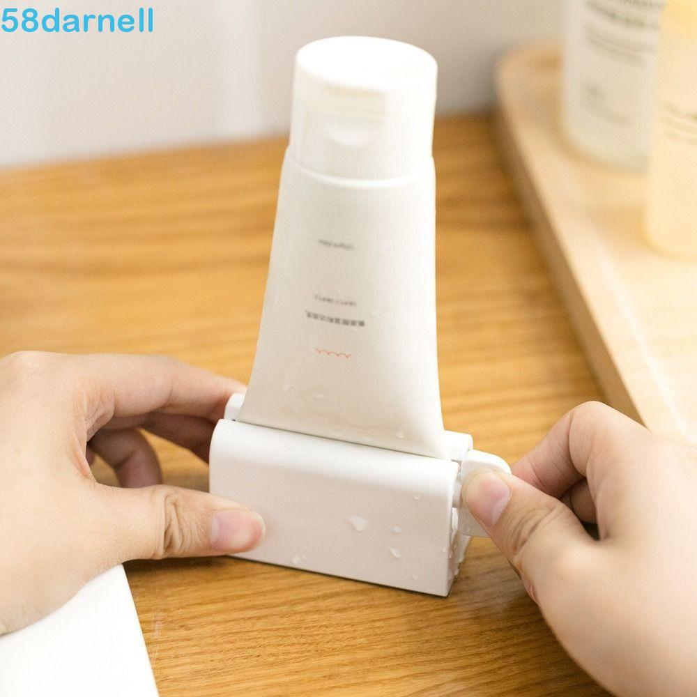 Espremedor De Pasta De Dente DARNELL , Dispensador Portátil Com Base De Silicone , Rotação Manual