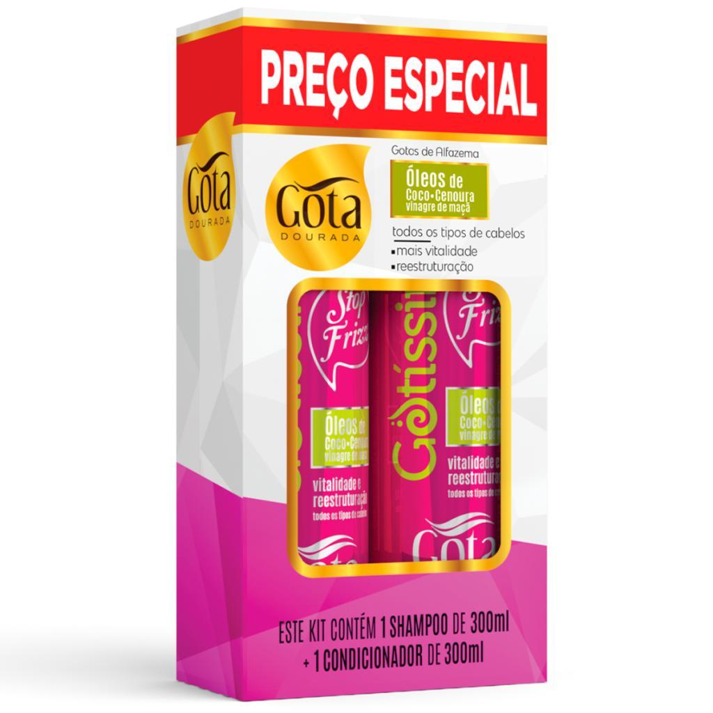 Kit Gota Dourada Gotas de Alfazema Shampoo + Condicionador 300ml