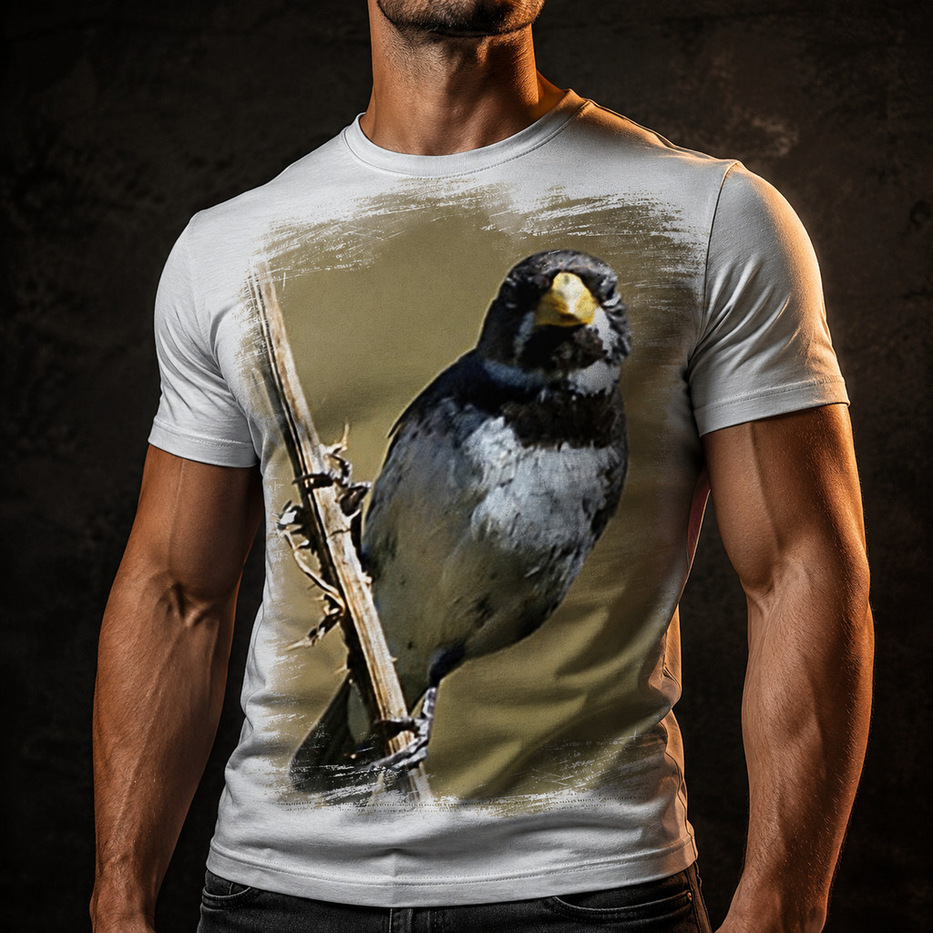 Camisa Camiseta Masculina Ave Pássaro Coleiro Tui Tui 2