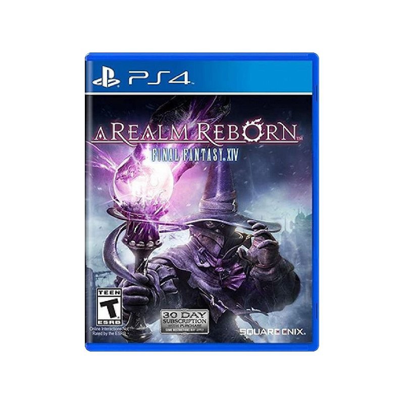 Jogo Final Fantasy XIV A Realm Reborn Online - PS4 - Usado - Original