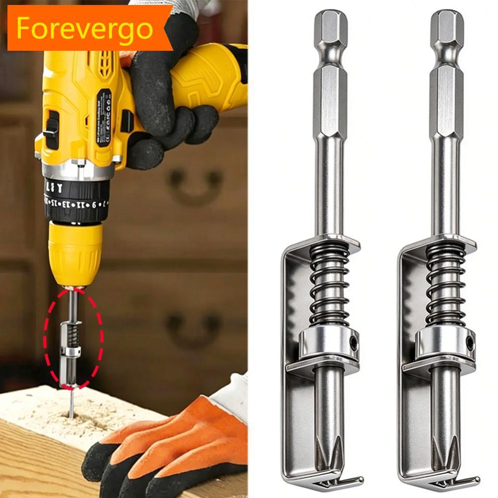 forevergo Premium Mola Carregado Parafuso Broca Fixa Anti-Queda Phillips Chave De Fenda Titular Para Elétrica DIY Repara