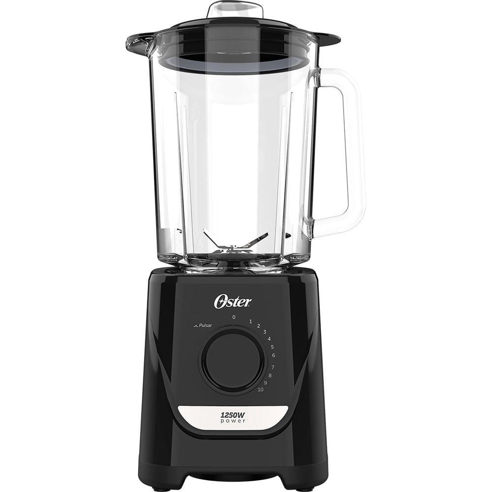 Liquidificador com Jarra de Vidro Oster Power OLIQ520, 2,2 Litros, 1250 Watts