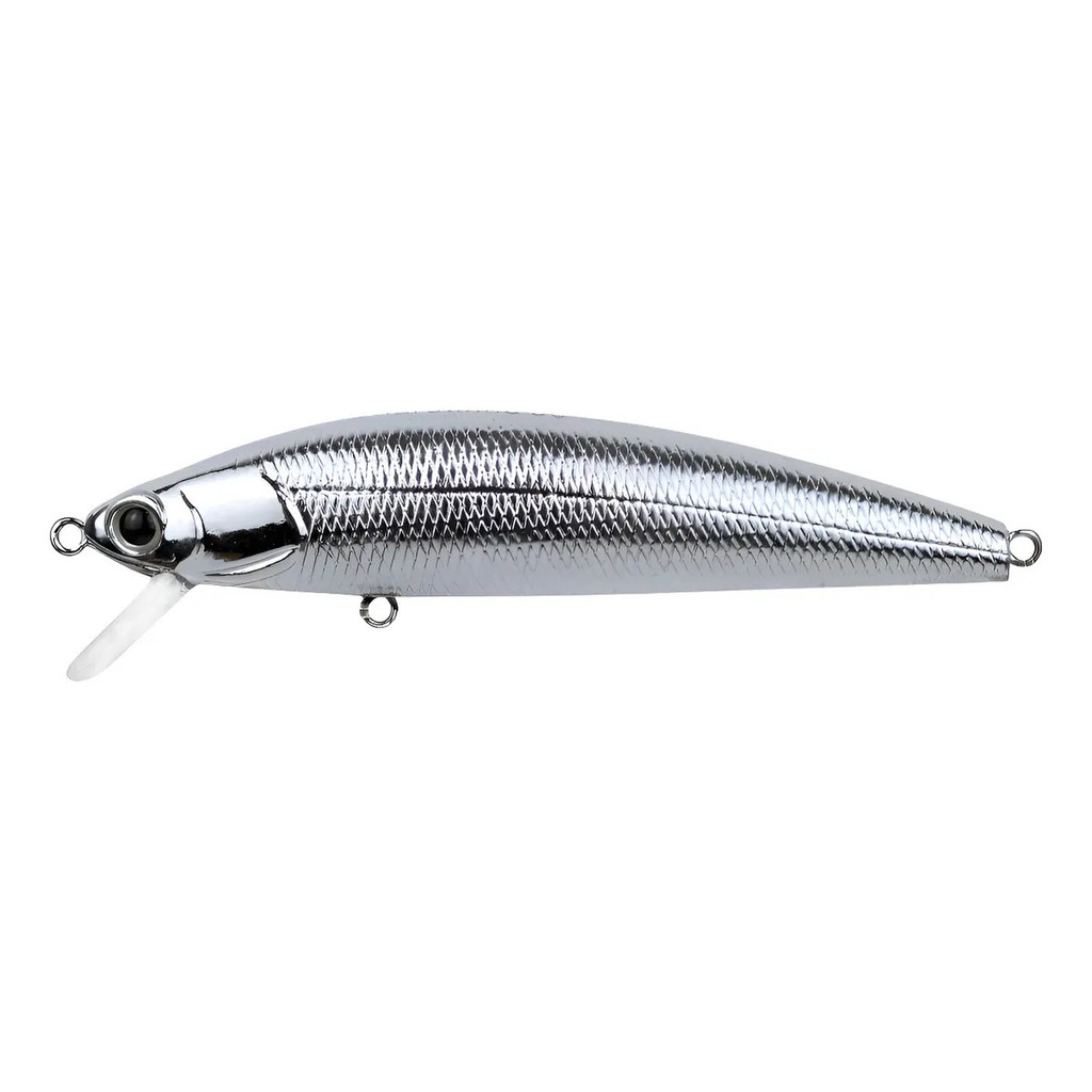 Isca Artificial Charutinho 70 Maruri 7cm 7g Cor Cromo