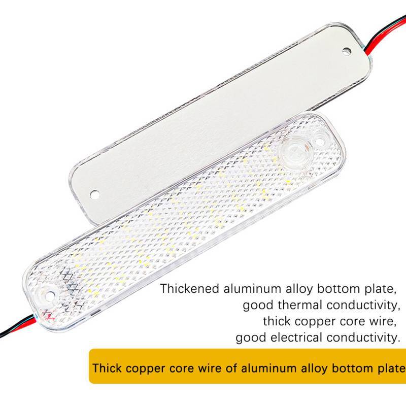 Abongbanghn Carro LED Cúpula Luz 36LED 12V-85V Tru Interior Com Interruptor Noite Leitura De Teto Para RV Motorhomes Mar