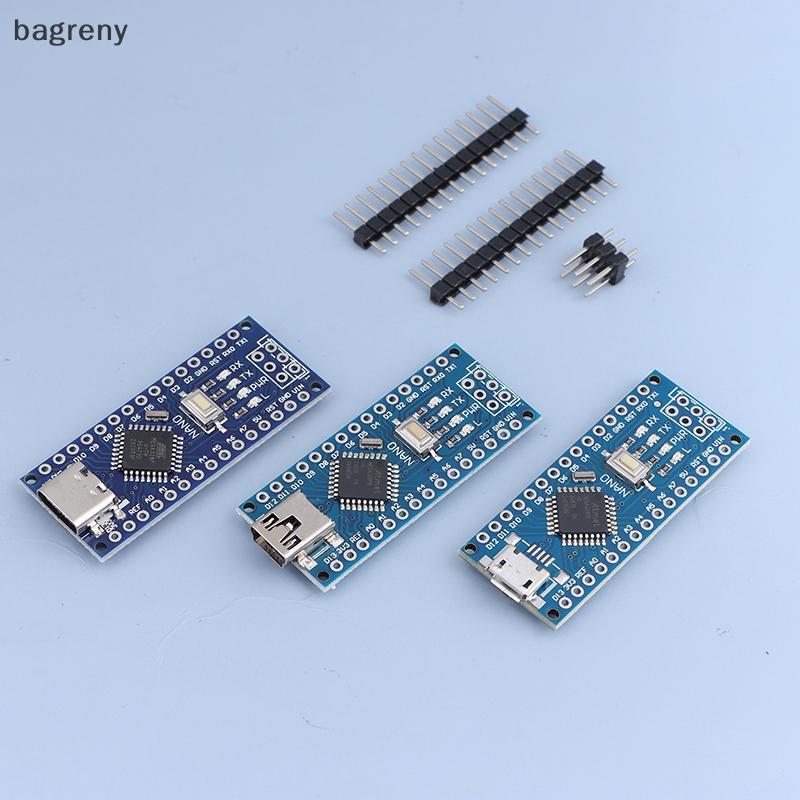 [bagreny] MINI USB Para NANO V3.0 ATmega328P CH340G Placa De Microcontrolador Arduino Tipo-C/Micro 328P 3.0 CH340 BR