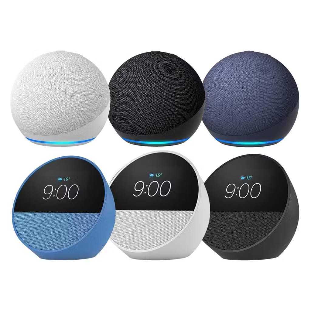 Assistente Virtual Alexa Echo Dot 5° Geração | Echo Spot Pronta Entrega