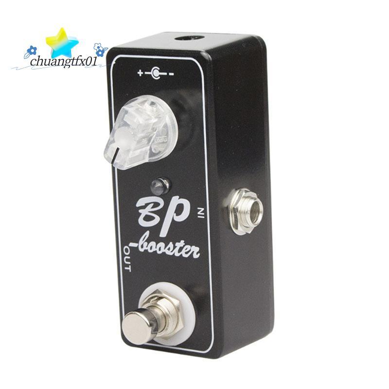 [Promover C] True Bypass Mini BP Booster Pedais De Guitarra Full Metal Shell Clean Boost Effect