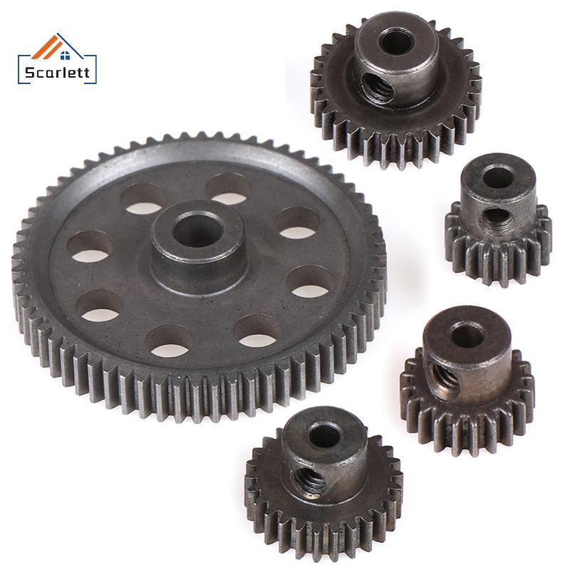 [Scarlett] Engrenagem Principal Diferencial De Espora De Metal Em Aço HSP 17T/21T/26T/29T/64T Pinhão [Preferencial]