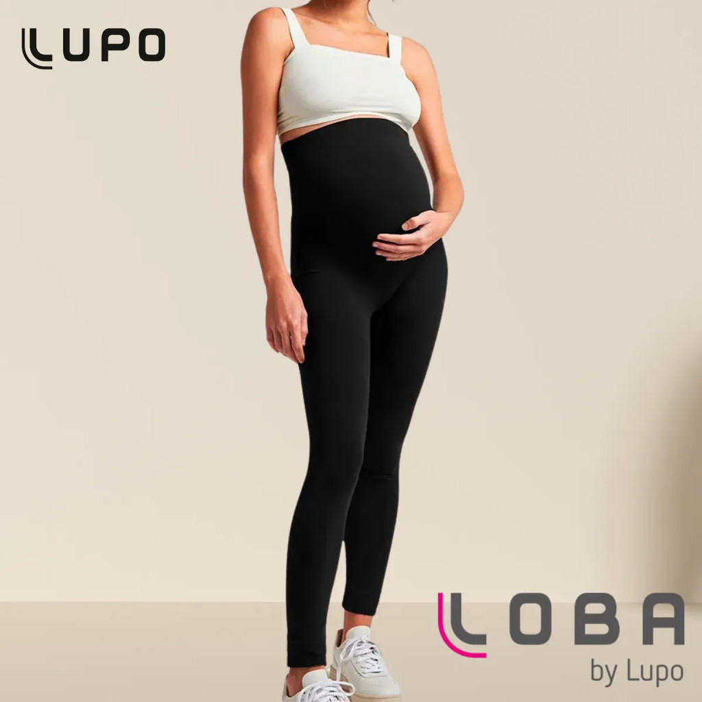 Calça Legging Gestante Lupo Loba Grávida S/ Costura Original