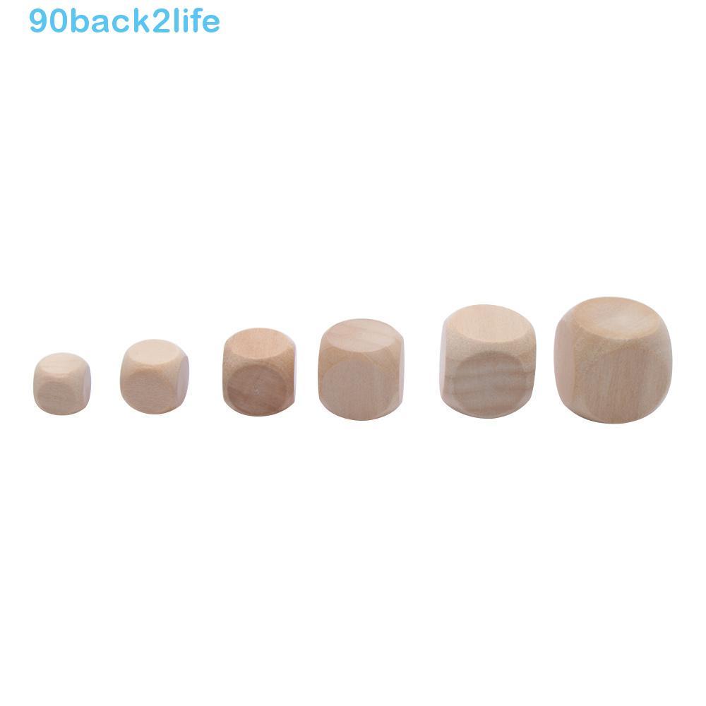BRBLIFE Blank Dice Graffiti 20mm Jogo De Tabuleiro Familiar Para Festa Crianças Cube Dices