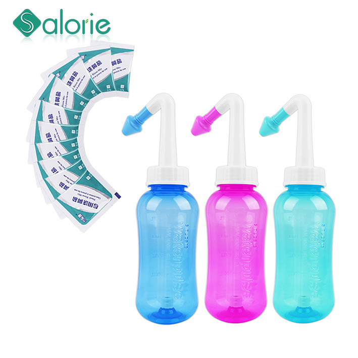 SALORIA 300 ml Garrafa de Lavagem Nasal Limpador Adultos Crianças