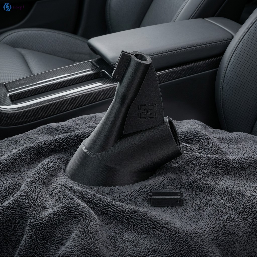 Bocal Adaptador De Vácuo Do Carro Para Assentos De Limpeza Interior Painel Tapete Plástico Durável Multi Compatível