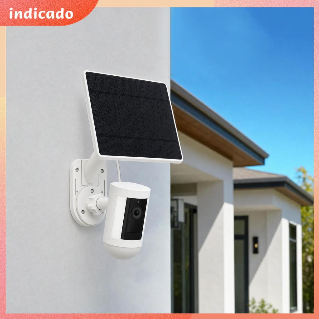 Painel Solar De 6 W Com Suporte Para Câmera Ring Cam 2 Em 1 Carregador Ajustável De Parede Exterior SHOPSBC0870
