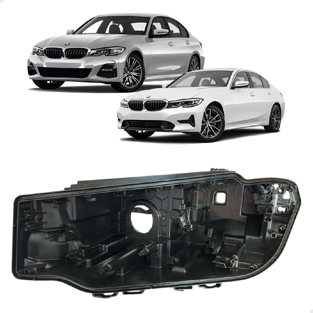 Carcaça Farol Bmw Serie 3 320i 328i 330i G20 2019 2020 2021 2022 Esquerdo Motorista 9481719