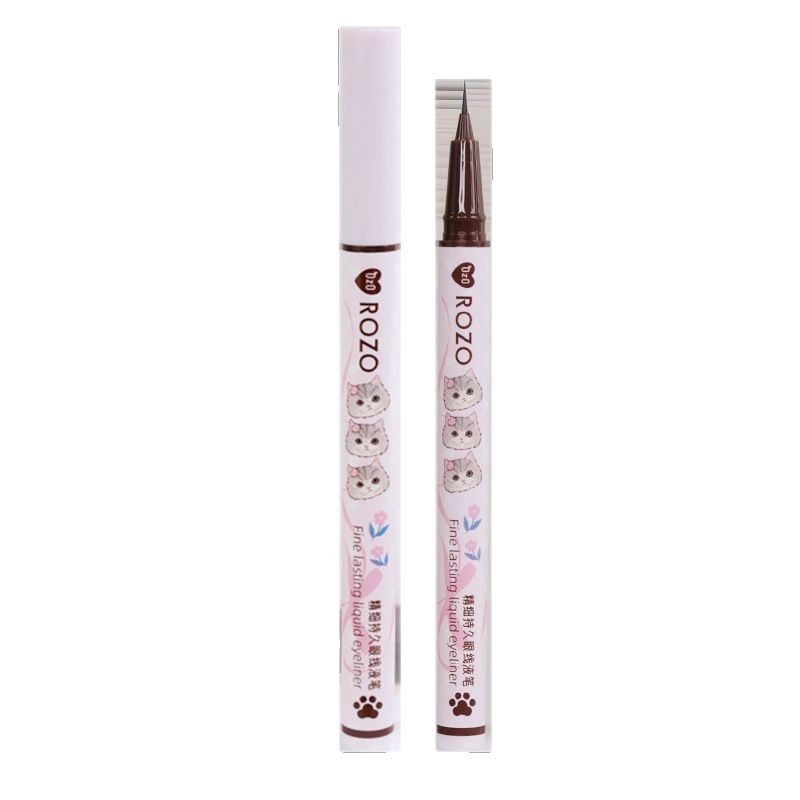 ROZO Meow Gradiente Dois Tons Blush Paleta Creme Fosco Roxo Azul Misturáveis Brilho Natural Contorno Do Rosto Diário Cos