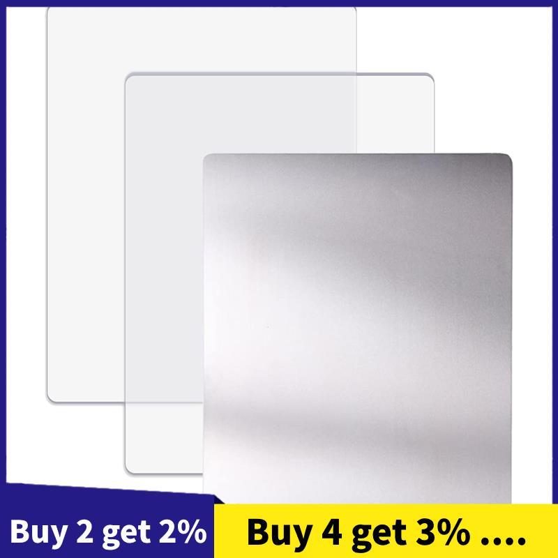Para Máquina De Corte E Vinco 3 Unidades/Conjunto Placas Transparentes PC , Tapete Adaptador Wafers Gravados Com Compati