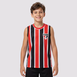 Regata São Paulo Presença Infantil Listrada
