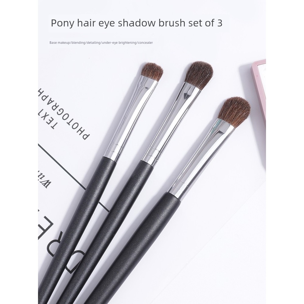 pincel maquiagem kit pincel maquiagem Pincel de sombra de olho maquiagem escova de olho conjunto de três peças maquiagem