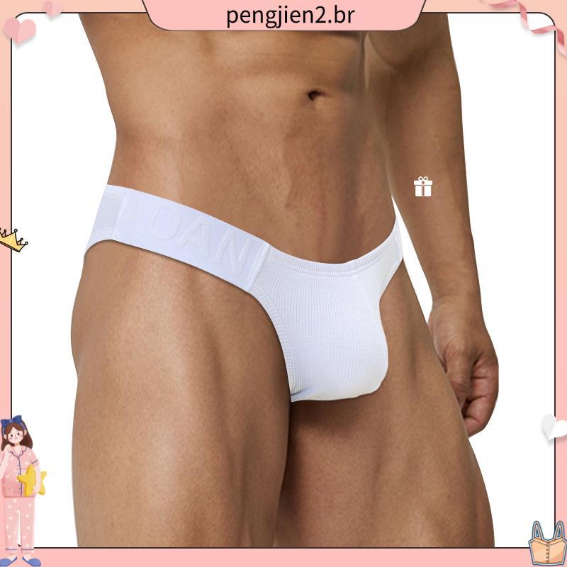 CMENIN 3 Peças Cuecas Masculinas De Algodão Gays Deslizamento Biquíni Jockstrap Calcinha Cores Doces Sissy Sexy Homme