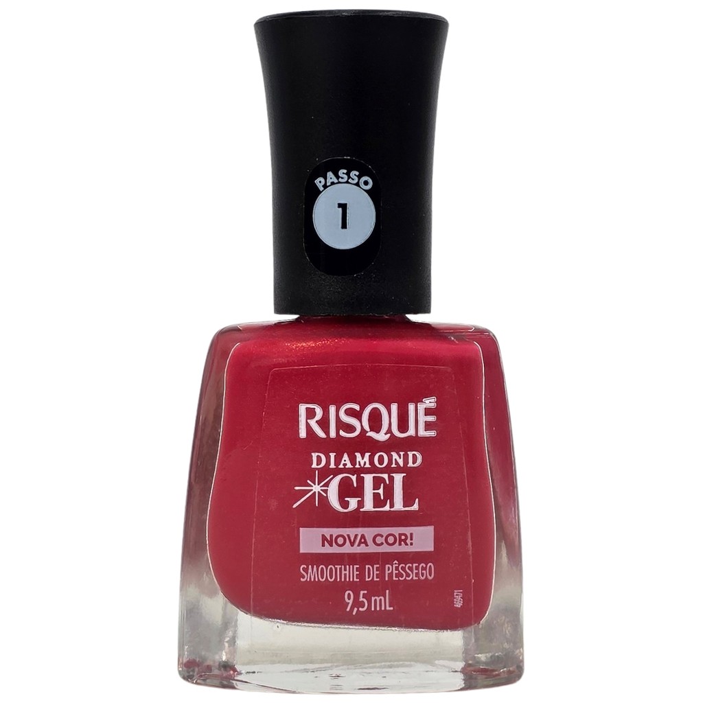 Esmalte Smoothie de Pêssego Diamond Gel Risque 9,5ml