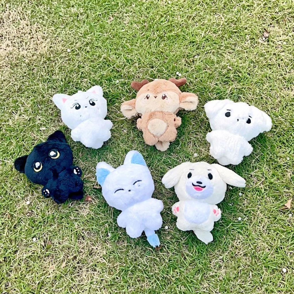 Boneco de Pelúcia de Personagem de Anime Fofo de 10cm do Grupo de Ídolos de Música Pop Coreana Enhypen, Ni-Ki Jungwon Su