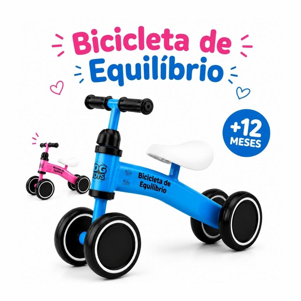 Bicicleta de equilíbrio infantil 2 Anos Bicicleta Sem Pedal Bicicleta pra Bebê Bicicleta Equilíbrio