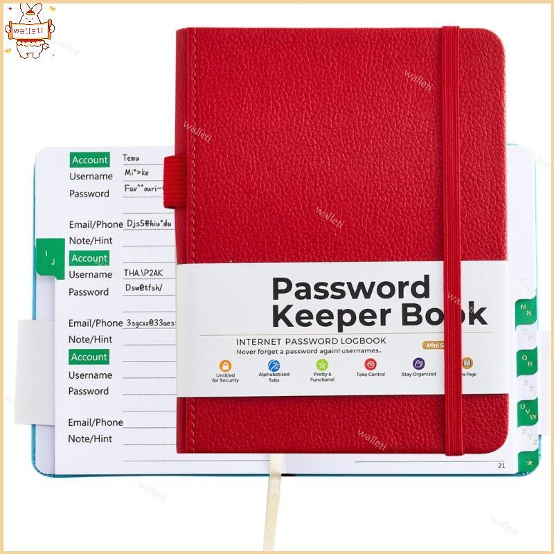 Multifuncional Senha Bloqueio Organizador Caderno Endereço Coleção Livro Para Negócios Estudante Viage