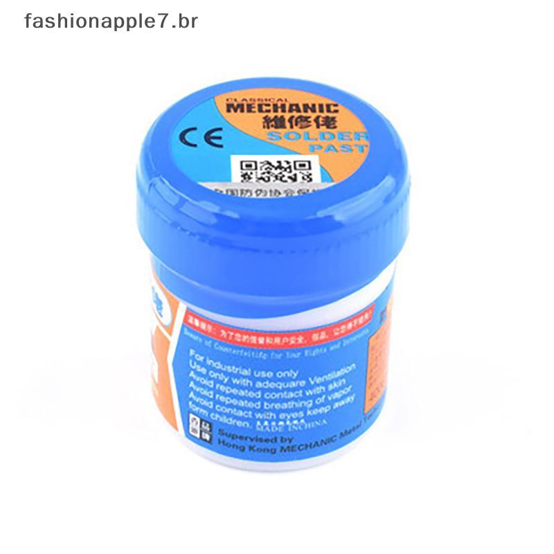 FASHI XG Série 183 ° C Pasta De Solda De Estanho Fluxo Amigável Ao Meio Ambiente Para Reparo De Telefone Componente Elet
