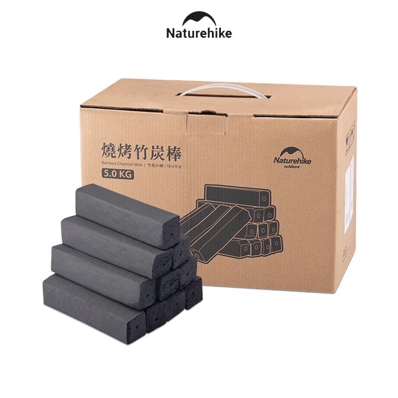 Naturehike Naturehike churrasco ao ar livre carbono 3kg doméstico inflamável mecanismo de carvão de frutas carbono inter