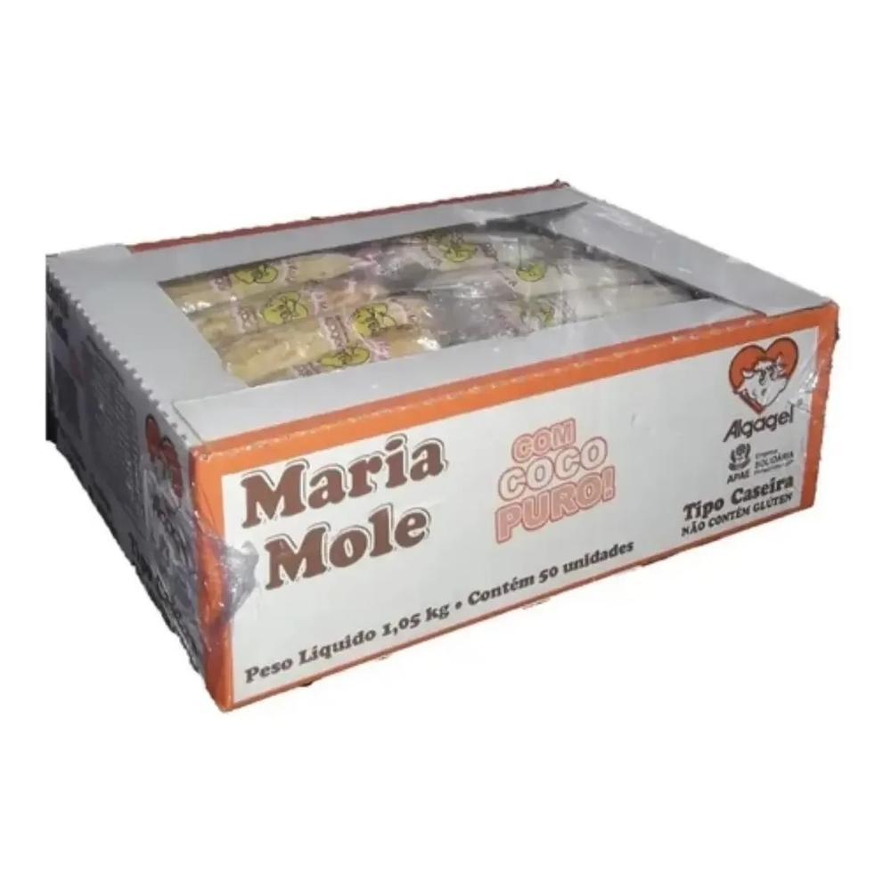 MARIA MOLE EMBALADA ALGAGEL 1,05 KG CAIXA COM 50 UNIDADES